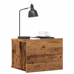 VidaXL 855944 Table de nuit et table de chevet Bois - Vue supplémentaire 2