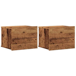 VidaXL 855945 Table de nuit et table de chevet Bois