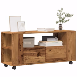 Ce meuble TV avec un grand espace de rangement est un complément pratique et attrayant pour votre salon ou votre chambre à co ...