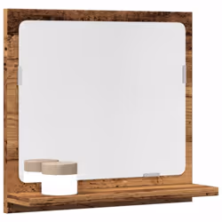 L'armoire de salle de bain à miroir présente un design épuré qui allie fonctionnalité et style, ce qui en fait un complément ...
