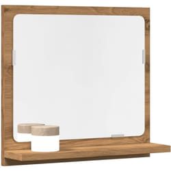 Vidaxl - Armoire à miroir de salle de bain chêne artisanal 40x11x37 cm