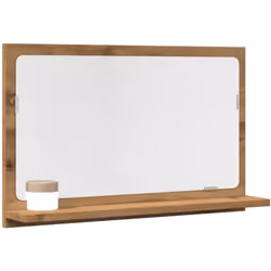 L'armoire de salle de bain à miroir présente un design épuré qui allie fonctionnalité et style, ce qui en fait un complément  ...