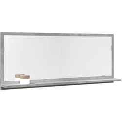 Vidaxl - Armoire à miroir de salle de bain gris béton bois d'ingénierie
