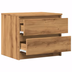 VidaXL 856520 Table de nuit et table de chevet Chêne - Vue supplémentaire 5