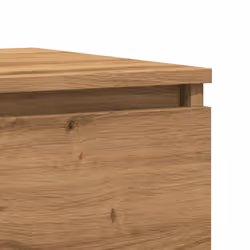 VidaXL 856520 Table de nuit et table de chevet Chêne - Vue supplémentaire 8