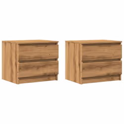 VidaXL 856521, Chêne, Bois, 500 mm, 400 mm, 435 mm, 2 pièce(s)