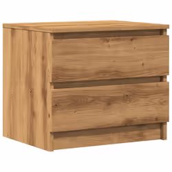 VidaXL 856521 Table de nuit et table de chevet Chêne - Vue supplémentaire 4