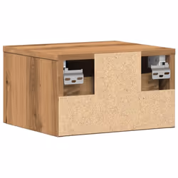 VidaXL 856982 Table de nuit et table de chevet Chêne - Vue supplémentaire 7