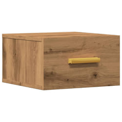 VidaXL 857065 Table de nuit et table de chevet Chêne