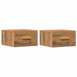 VidaXL 857066, Chêne, Bois, 350 mm, 350 mm, 200 mm, 2 pièce(s)