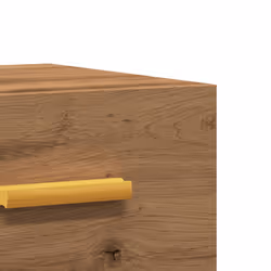 VidaXL 857066 Table de nuit et table de chevet Chêne - Vue supplémentaire 8