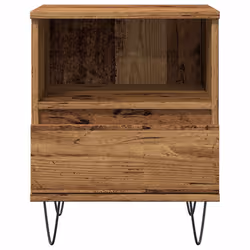 VidaXL 857358 Table de nuit et table de chevet Bois - Vue supplémentaire 4