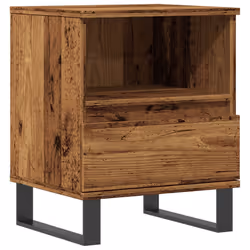VidaXL 857377, Bois, Métal, Bois, 400 mm, 350 mm, 500 mm, 2 pièce(s)