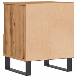 VidaXL 857378 Table de nuit et table de chevet Chêne - Vue supplémentaire 7