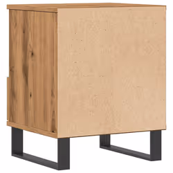 VidaXL 857379 Table de nuit et table de chevet Chêne - Vue supplémentaire 8