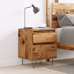 VidaXL 857416 Table de nuit et table de chevet Bois