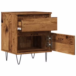 VidaXL 857416 Table de nuit et table de chevet Bois - Vue supplémentaire 4