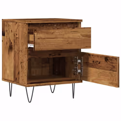 VidaXL 857417 Table de nuit et table de chevet Bois - Vue supplémentaire 4