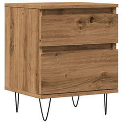 VidaXL 857419 Table de nuit et table de chevet Chêne