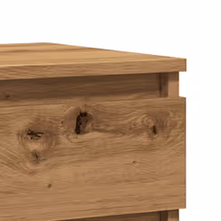 VidaXL 857419 Table de nuit et table de chevet Chêne - Vue supplémentaire 8