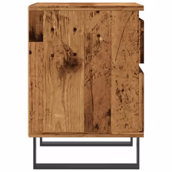 VidaXL 857437 Table de nuit et table de chevet Bois - Vue supplémentaire 6
