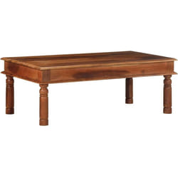 Table basse 110x60x40 cm bois massif d'acacia Vidaxl