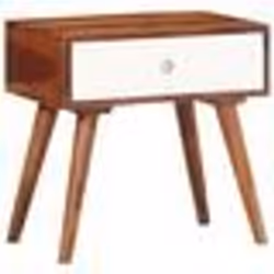 vidaXL Table d'appoint 45x30x45 cm bois massif d'acacia
