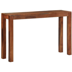 Table Console 120x30x76 Cm Bois Massif D'Acacia Vidaxl