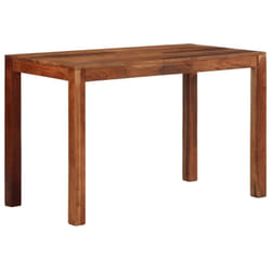 Table à manger 120x60x76 cm bois d acacia massif