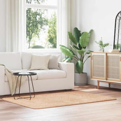 Vidaxl - Tapis Shaggy à poils longs navarra beige 120x170 cm polyester
