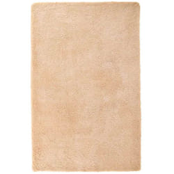 Vidaxl - Tapis Shaggy à poils longs navarra beige 130x200 cm polyester