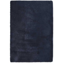 Vidaxl - Tapis shaggy à poils longs navarra bleu marine 160x230 cm