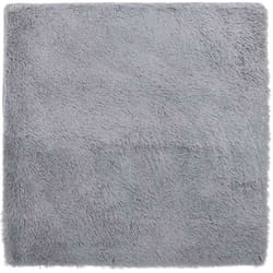 Vidaxl - Tapis shaggy à poils longs navarra gris clair 200x200 cm