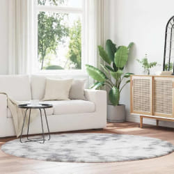 VIDAXL Navarra Tapis Shaggy Gris Clair