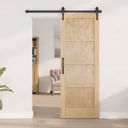vidaXL porte intérieure 'ORKDAL'73,5x198,5x4 cm en pin massif