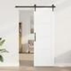 vidaXL Porte intérieure "ORKDAL" blanche 73,5x211x4 cm en pin massif
