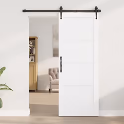 vidaXL Porte Intérieure 'ORKDAL'Blanche 78x202x4 cm Bois Massif de Pin