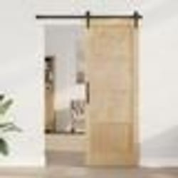 vidaXL Porte Intérieure "ORKDAL" 78x211x4 cm en Bois Massif Pin