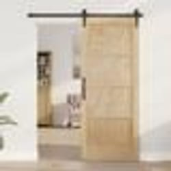 vidaXL Porte intérieure 'ORKDAL'83x202x4 cm en bois massif de pin