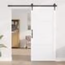 vidaXL porte intérieure “ORKDAL” blanche 93x202x4 cm en bois massif de pin