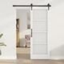 vidaXL Porte intérieure avec verre "ORKDAL" Blanche 73,5x198,5x4 cm