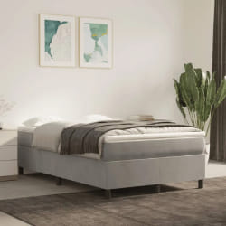 vidaXL Sur-matelas 120x220 cm - Blanc