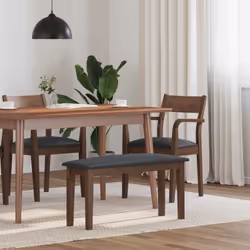 Ce banc est parfait pour rehausser n'importe quel espace intérieur avec une touche d'élégance. Robuste et stable : le bois d' ...