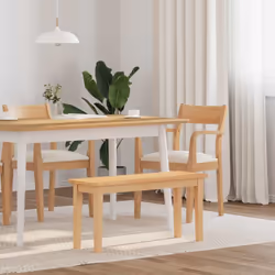 Ce banc est parfait pour rehausser n'importe quel espace intérieur avec une touche d'élégance. Robuste et stable : le bois d' ...