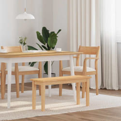 Vidaxl - Banc 90 cm bois massif caoutchouc