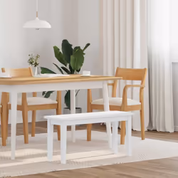 Ce banc est parfait pour rehausser n'importe quel espace intérieur avec une touche d'élégance. Robuste et stable : le bois d' ...