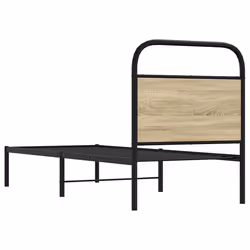 VidaXL 4100284 tête de lit et pied de lit Chêne - Vue supplémentaire 7