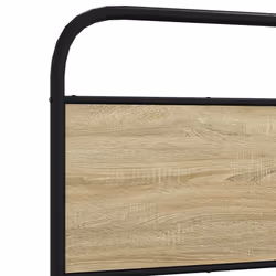 VidaXL 4100284 tête de lit et pied de lit Chêne - Vue supplémentaire 8