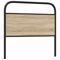 VidaXL 4100286 tête de lit et pied de lit Chêne - Vue supplémentaire 5