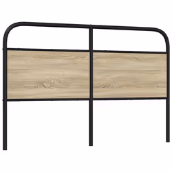 VidaXL 4100293 tête de lit et pied de lit Chêne - Vue supplémentaire 5